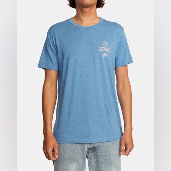 RVCA Vibrations T-Shirt Vintage soft slim cut small - Picture 8 of 13